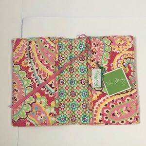 NWT Vera Bradley Paperback Book Cover Capri Melon